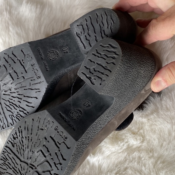 ARCHE WOMEN SUPER CUTE MARY-JANE STYLE BROWN SUEDE HERL SHOE SIZE 40 - Picture 6 of 9